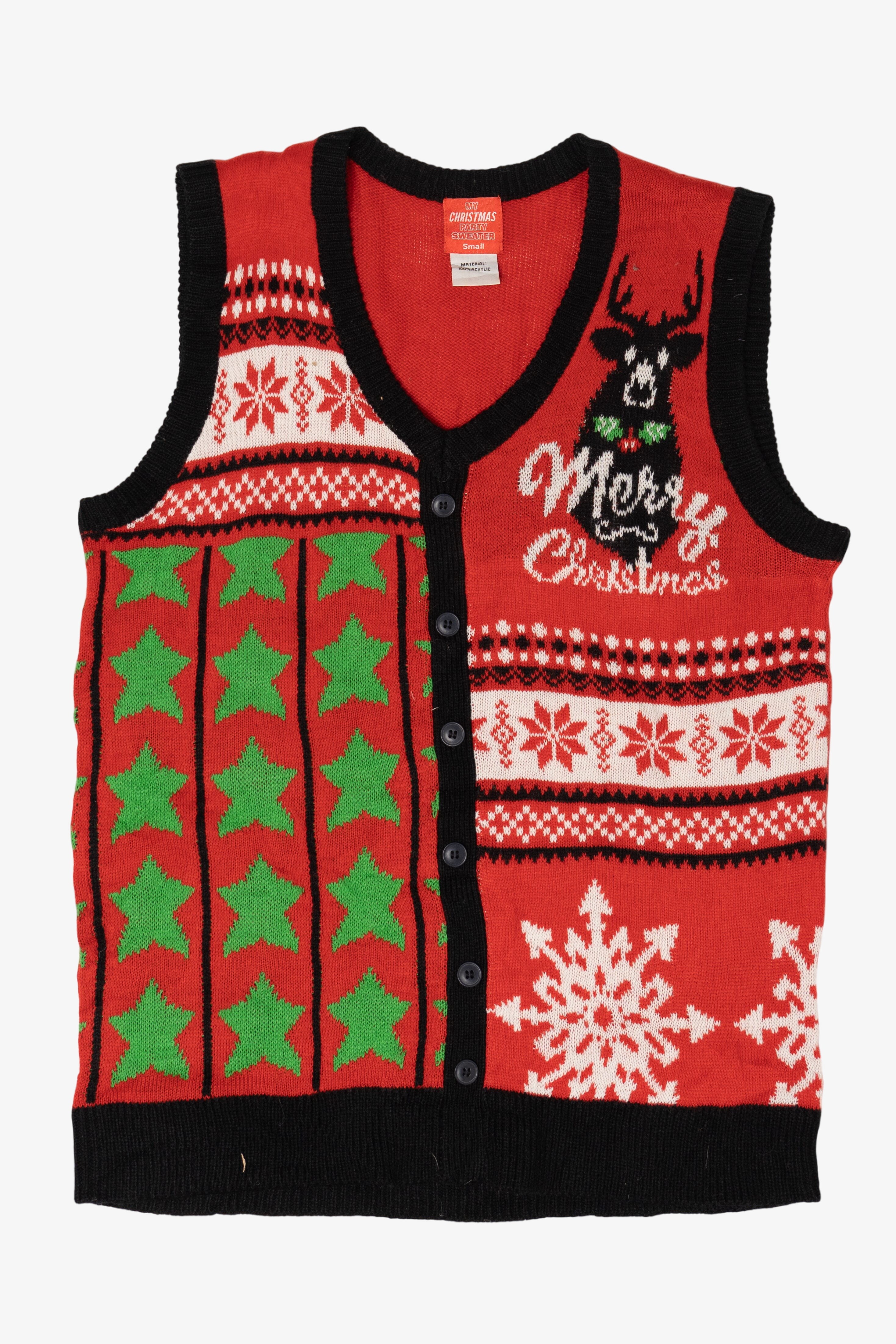Modern My Christmas Party Sweater Ugly Christmas Sweater (2010s)