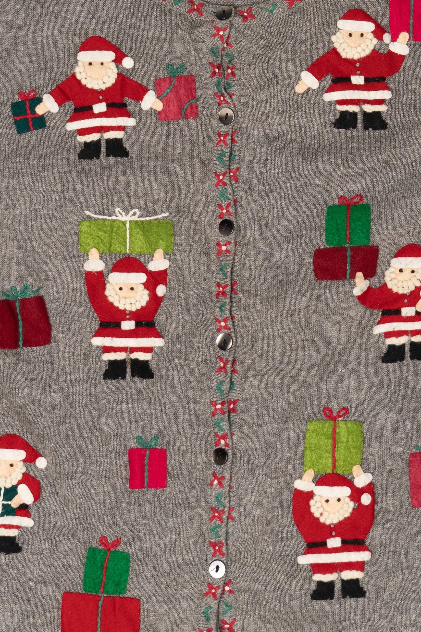 Vintage Y2k Lightweight Carroll Reed Ugly Christmas Sweater (2000s)