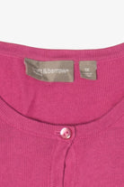 Vintage Pink Y2k Lightweight Ugly Christmas Cardigan (2000s)