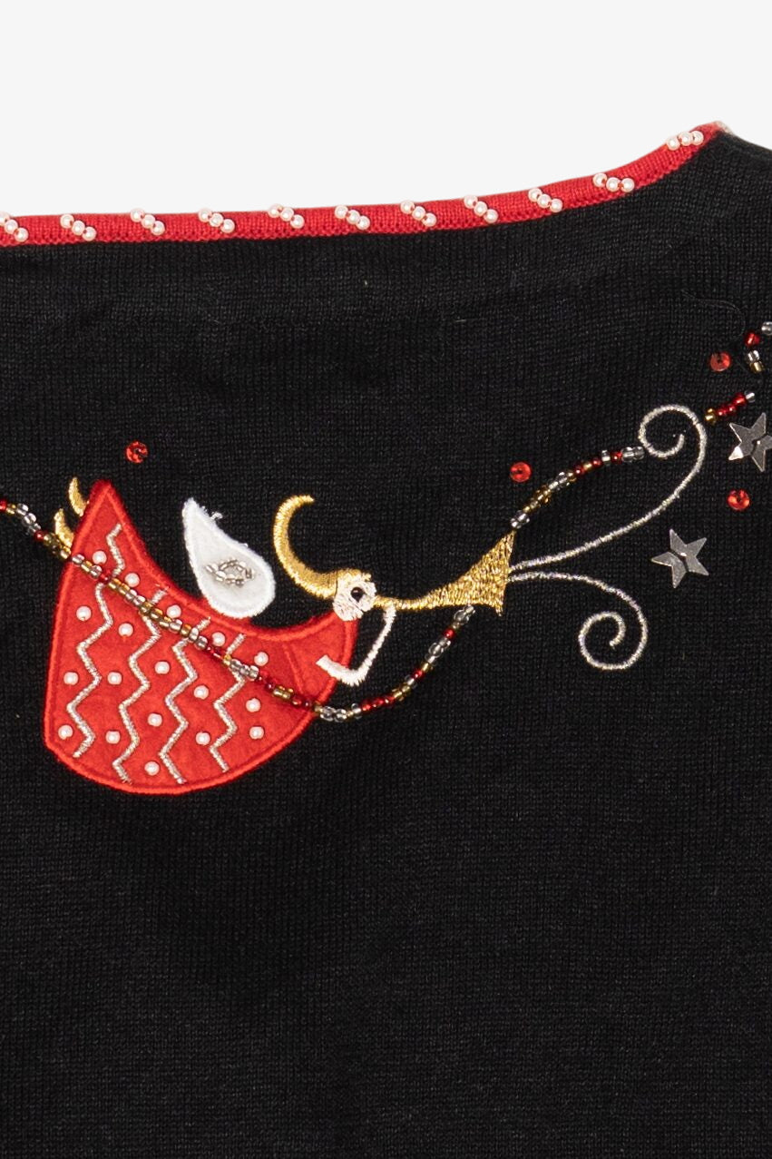 Vintage Y2k Lightweight Berek Ugly Christmas Sweater (2000s)