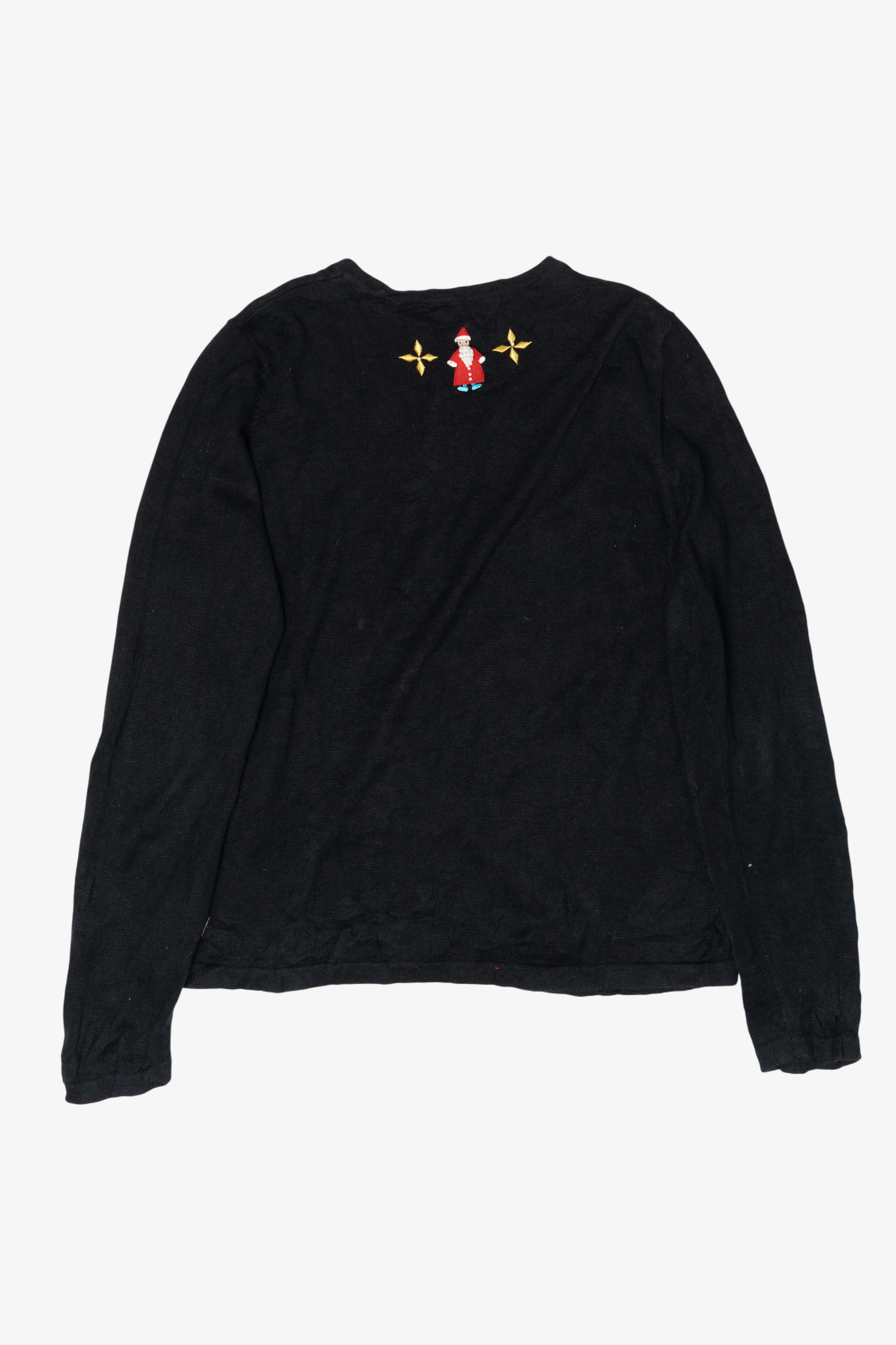 Vintage Y2k Lightweight All Points Ugly Christmas Sweater (2000s)