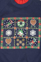 Vintage Jerzees Ugly Christmas Sweatshirt (1990s)