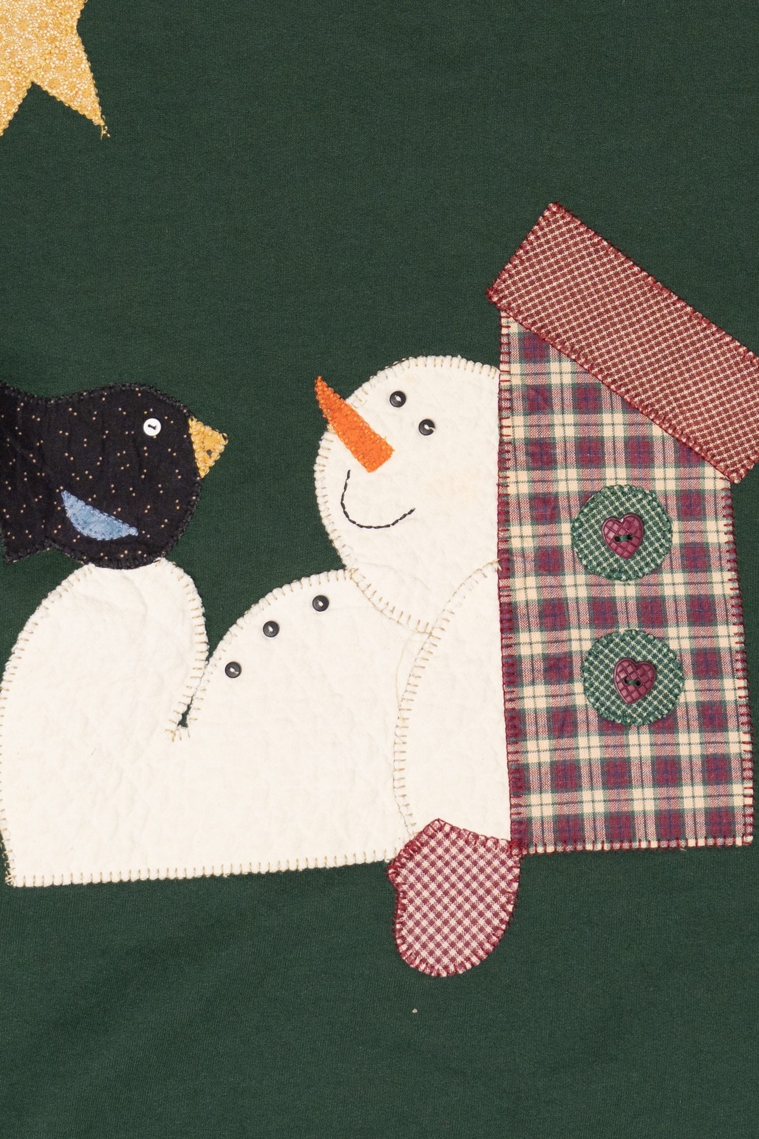 Vintage Snowman Ugly Christmas Sweater (2000s)