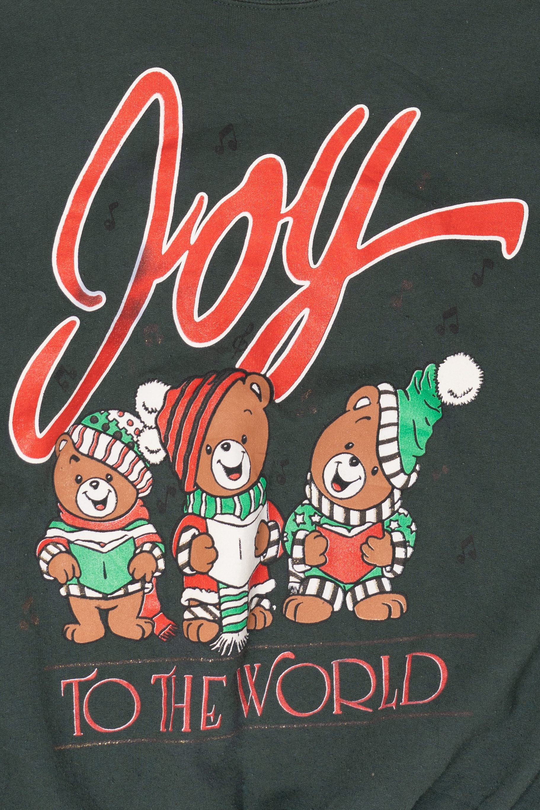 Vintage "Joy To The World" Ugly Christmas Sweater (1990s)
