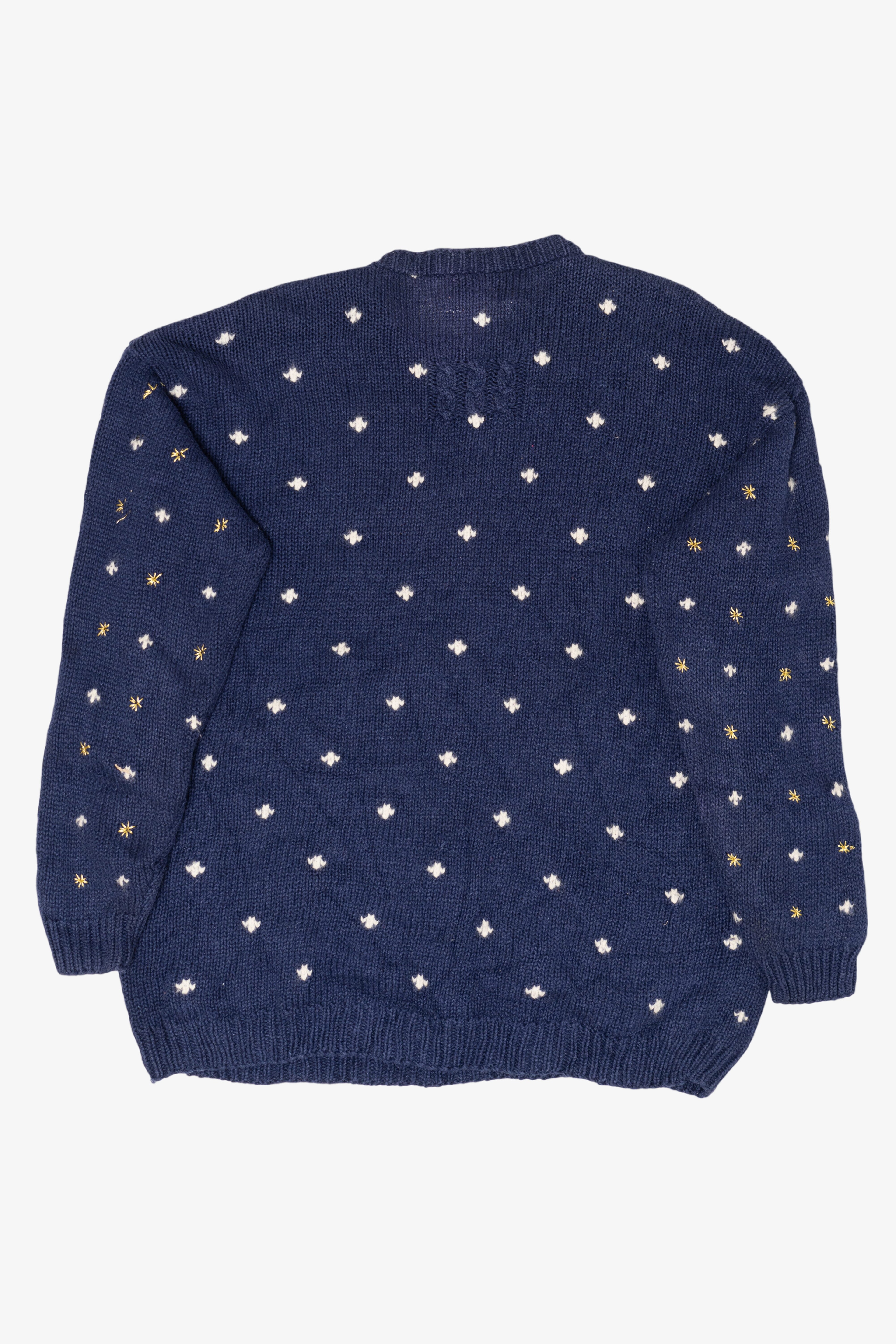 Vintage Marisa Christina Santa Ugly Christmas Sweater (1990s)