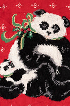 Vintage Panda Bears Ugly Christmas Pullover (1990s)