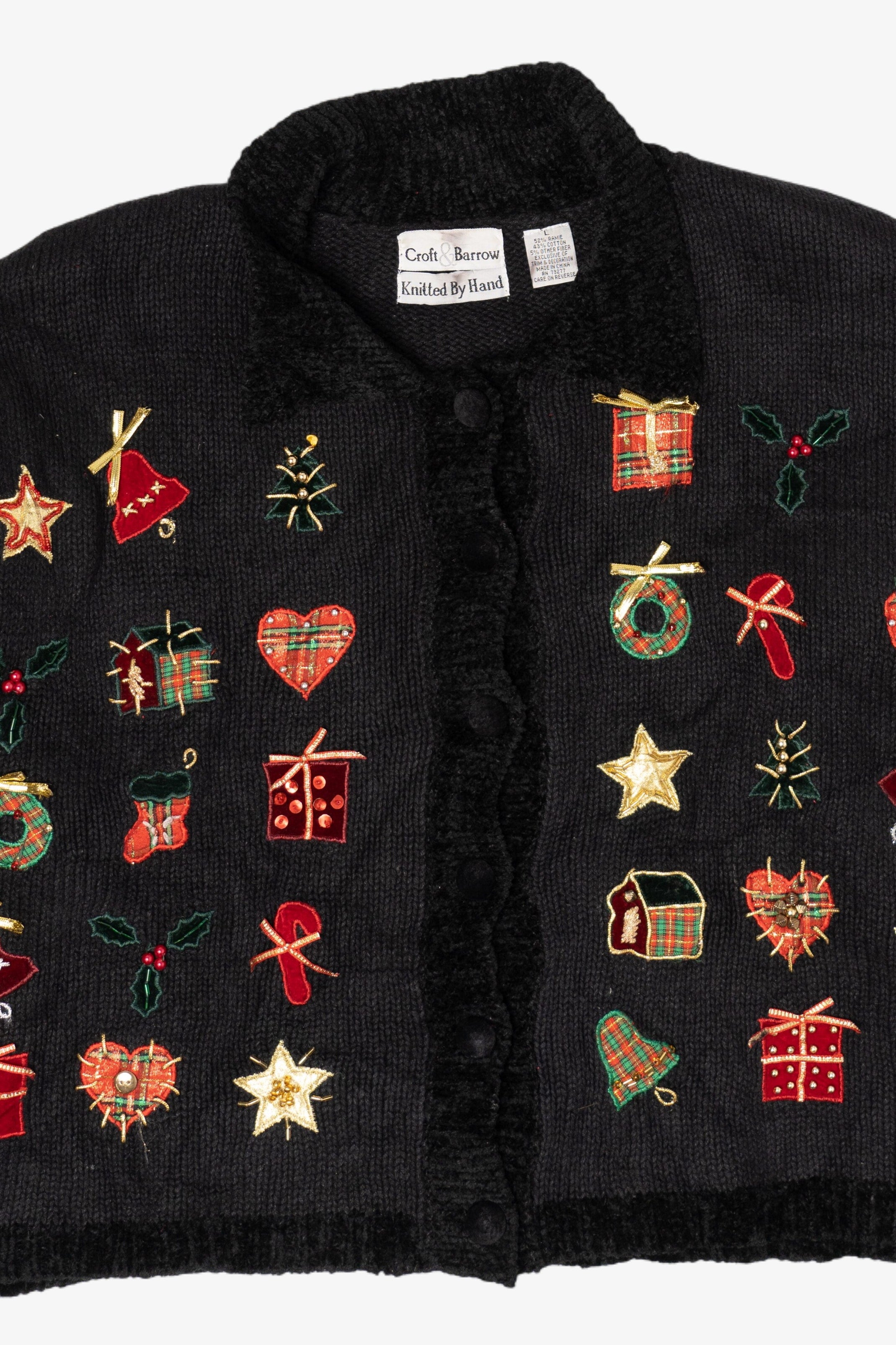 Vintage Croft & Barrow Ugly Christmas Sweater (1990s)