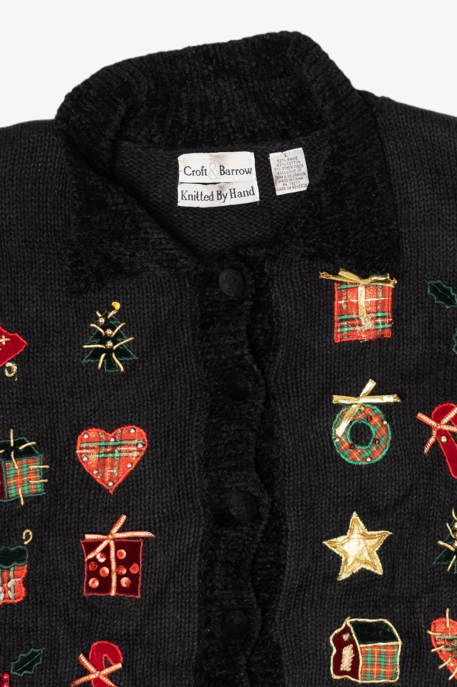 Vintage Croft & Barrow Ugly Christmas Sweater (1990s)
