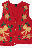 Vintage Panther Ugly Christmas Vest (1990s)