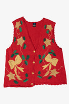 Vintage Panther Ugly Christmas Vest (1990s)