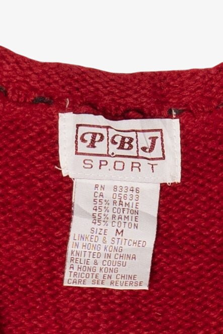 Vintage PBJ Sport Ugly Christmas Vest (2000s)