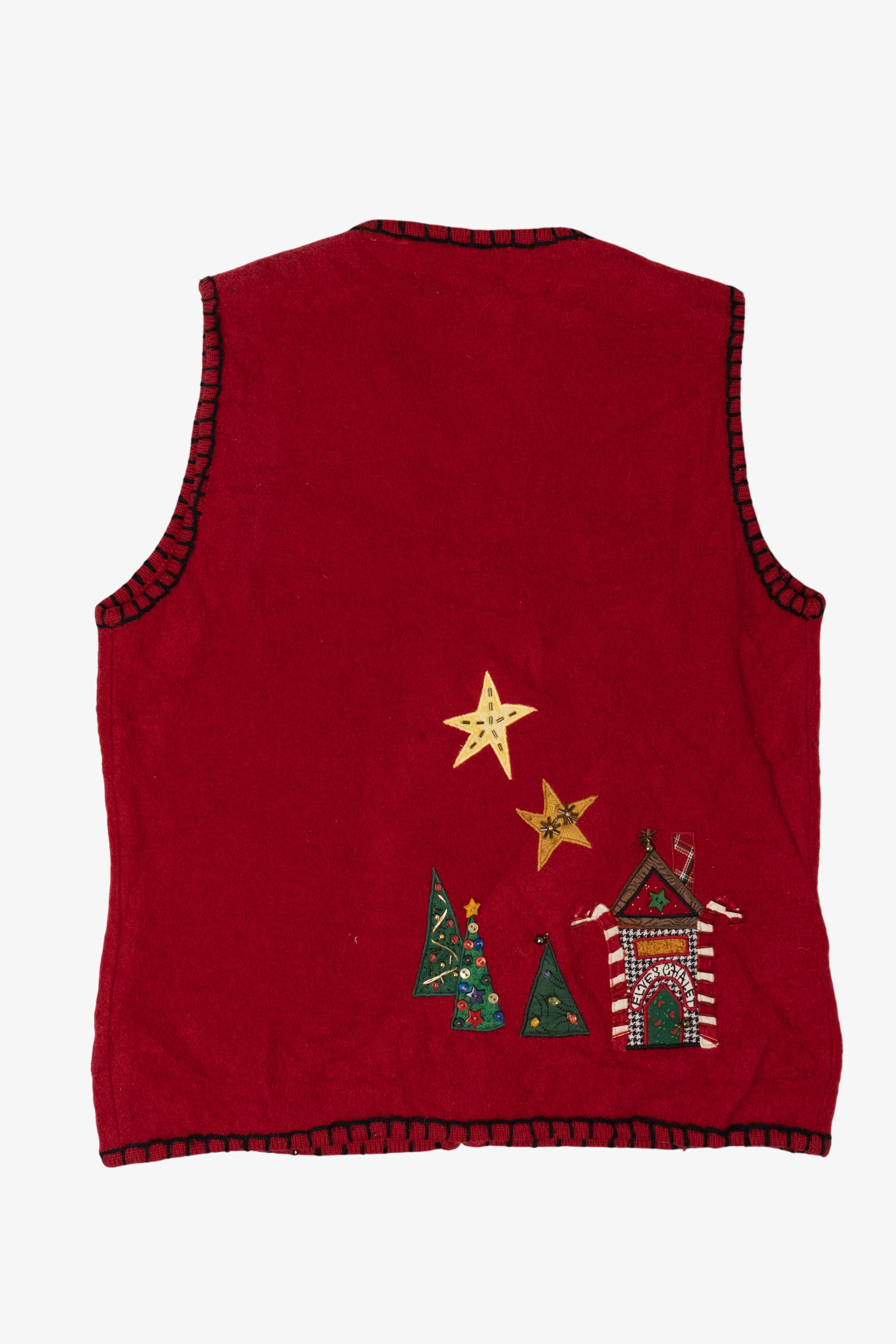 Vintage Sharon Young Ugly Christmas Vest (2000s)