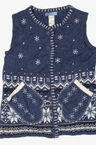 Vintage Mitten Pockets Ugly Christmas Sweater (2000s)