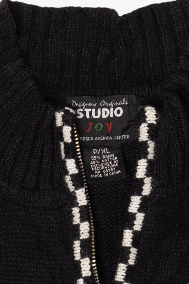 Vintage Studio Joy Snowmen Ugly Christmas Sweater (1990s)