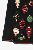 Vintage Heirloom Collectible Ornaments Ugly Christmas Cardigan (2000s)