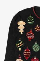 Vintage Heirloom Collectible Ornaments Ugly Christmas Cardigan (2000s)