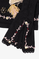 Vintage Victoria Jones Ugly Christmas Cardigan (1990s)