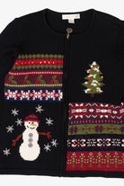 Vintage Petite Sophisticate Ugly Christmas Cardigan (2000s)