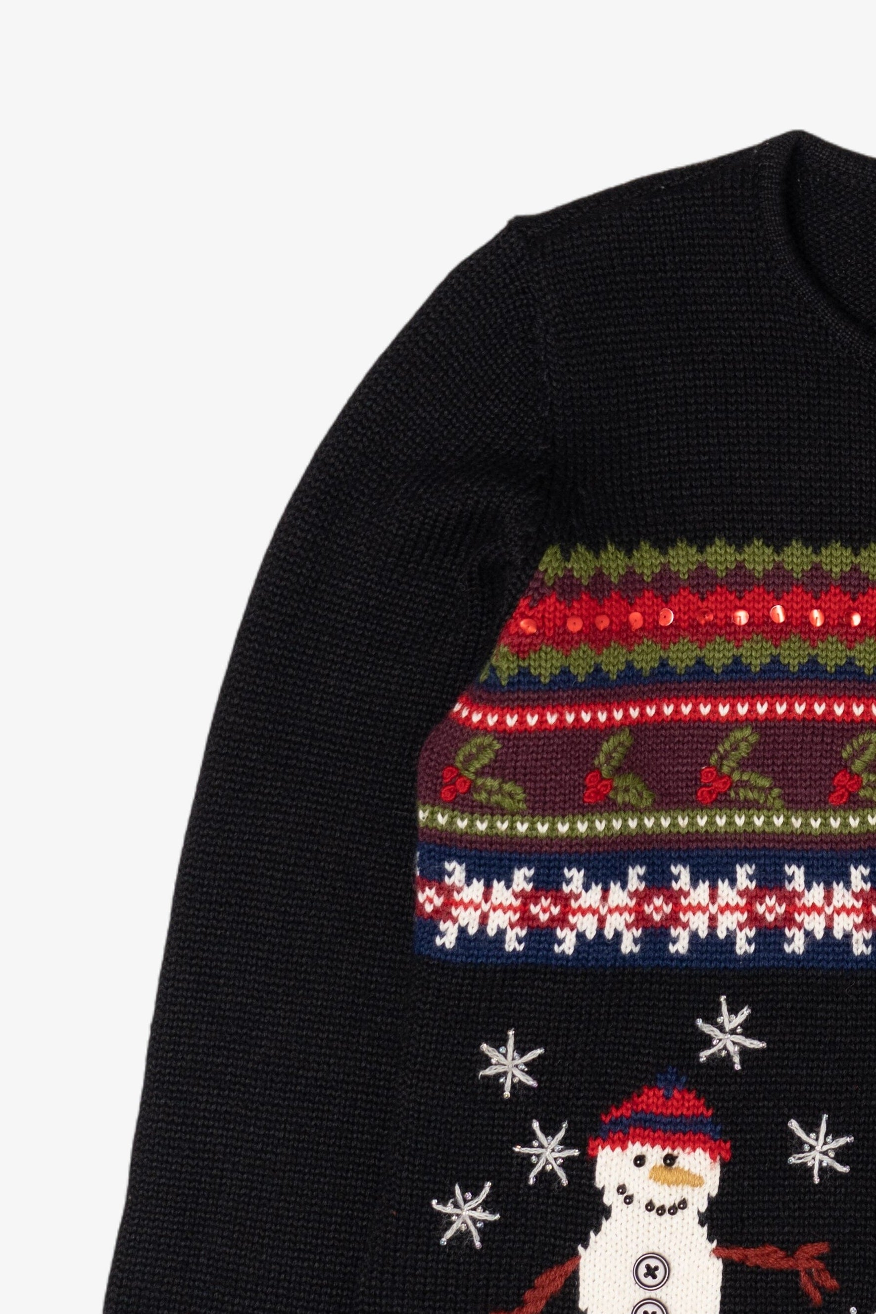 Vintage Petite Sophisticate Ugly Christmas Cardigan (2000s)