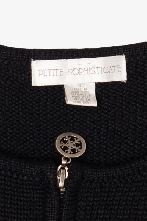 Vintage Petite Sophisticate Ugly Christmas Cardigan (2000s)