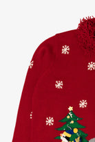 Vintage Karen Scott Penguins On Ice Ugly Christmas Cardigan (2000s)