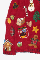 Vintage Susan Bristol Ugly Christmas Cardigan (1990s)