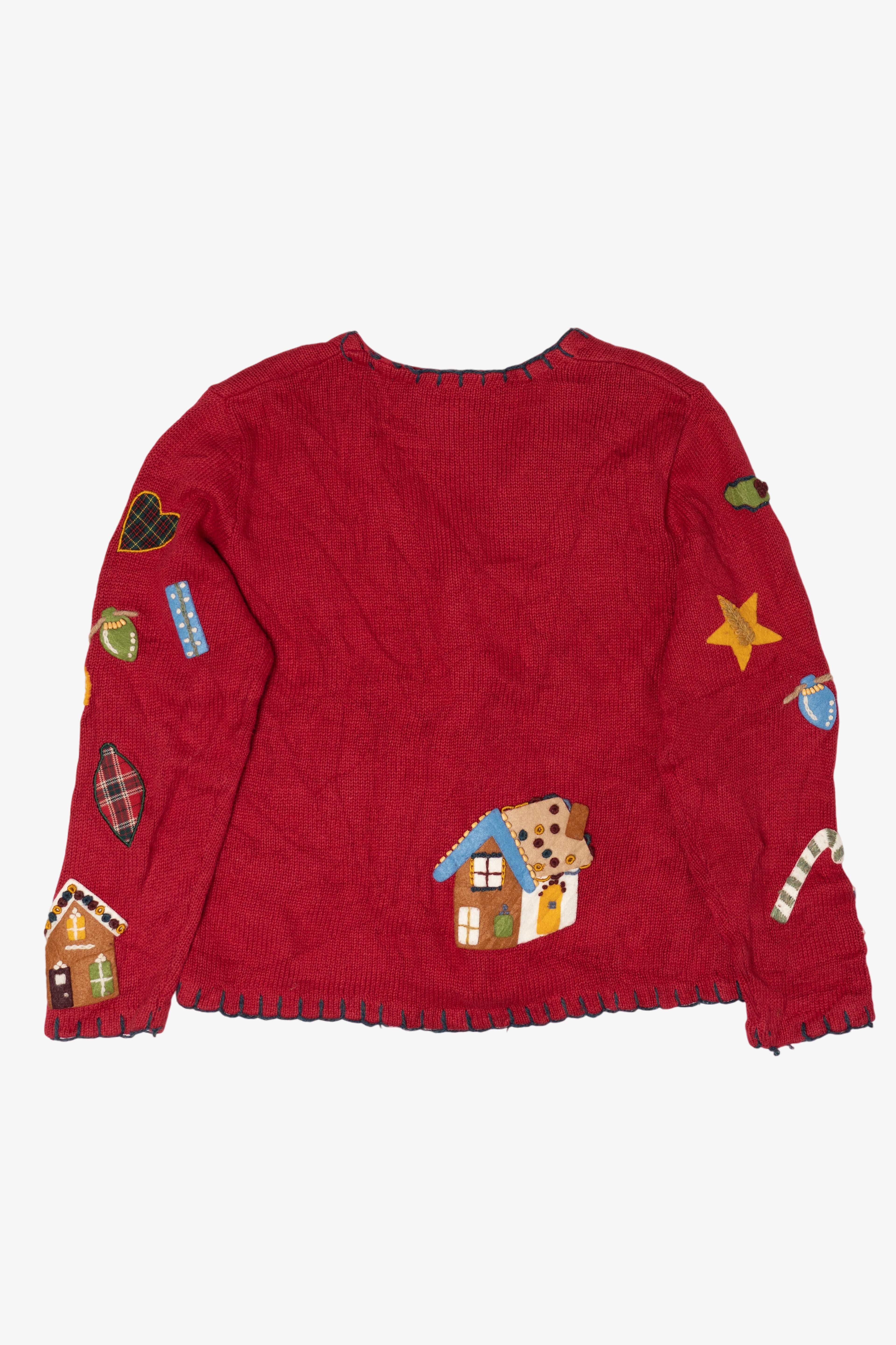 Vintage Susan Bristol Ugly Christmas Cardigan (1990s)