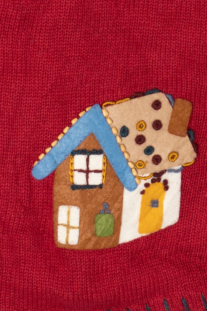 Vintage Susan Bristol Ugly Christmas Cardigan (1990s)