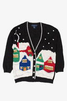 Vintage Norton McNaughton Ugly Christmas Cardigan (2000s)