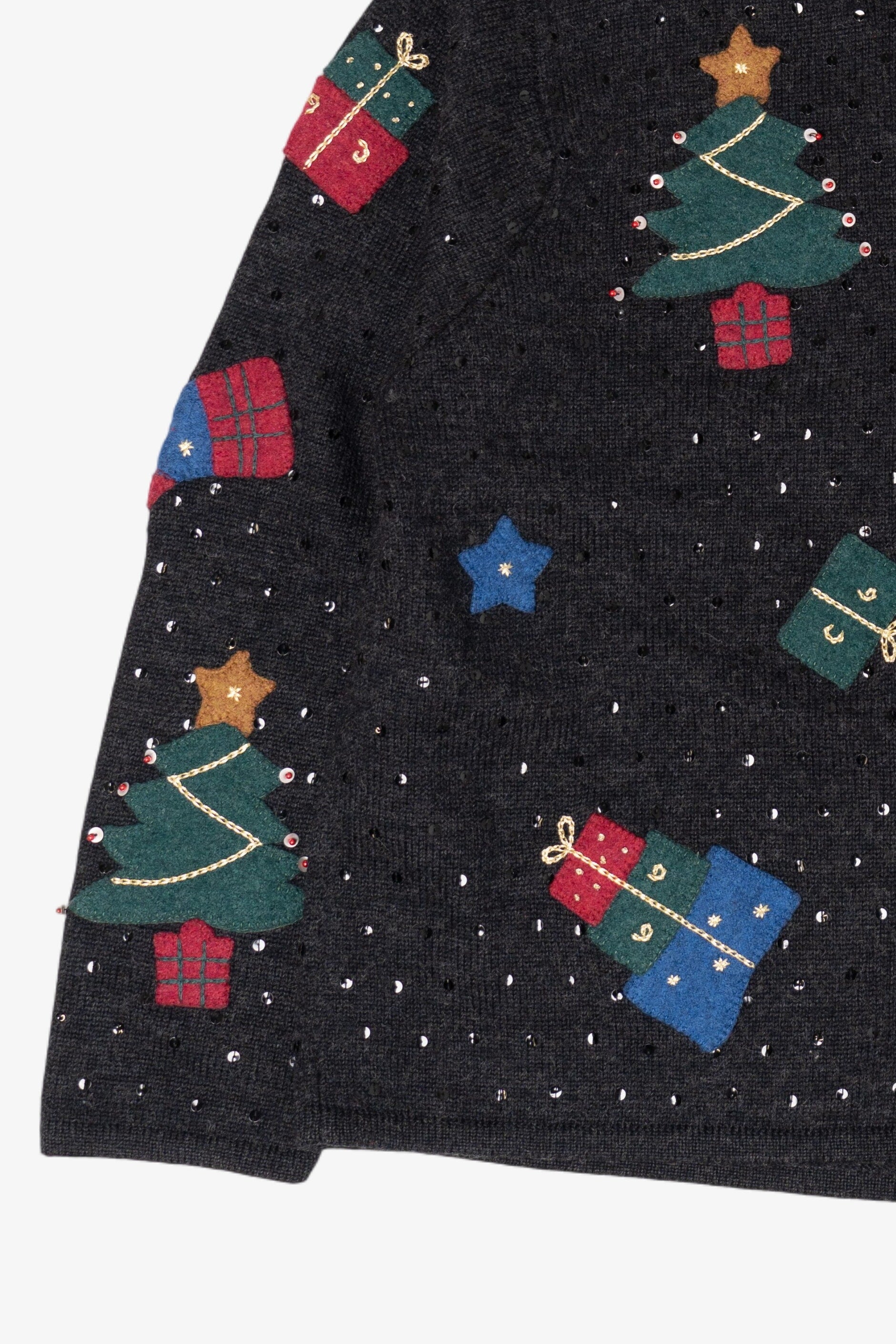 Vintage Talbots Ugly Christmas Cardigan (1990s)