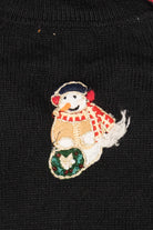 Vintage Heirloom Collectibles Snowmen Ugly Christmas Cardigan (2000s)