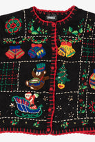 Vintage Designers Originals Studio Ugly Christmas Cardigan (2000s)