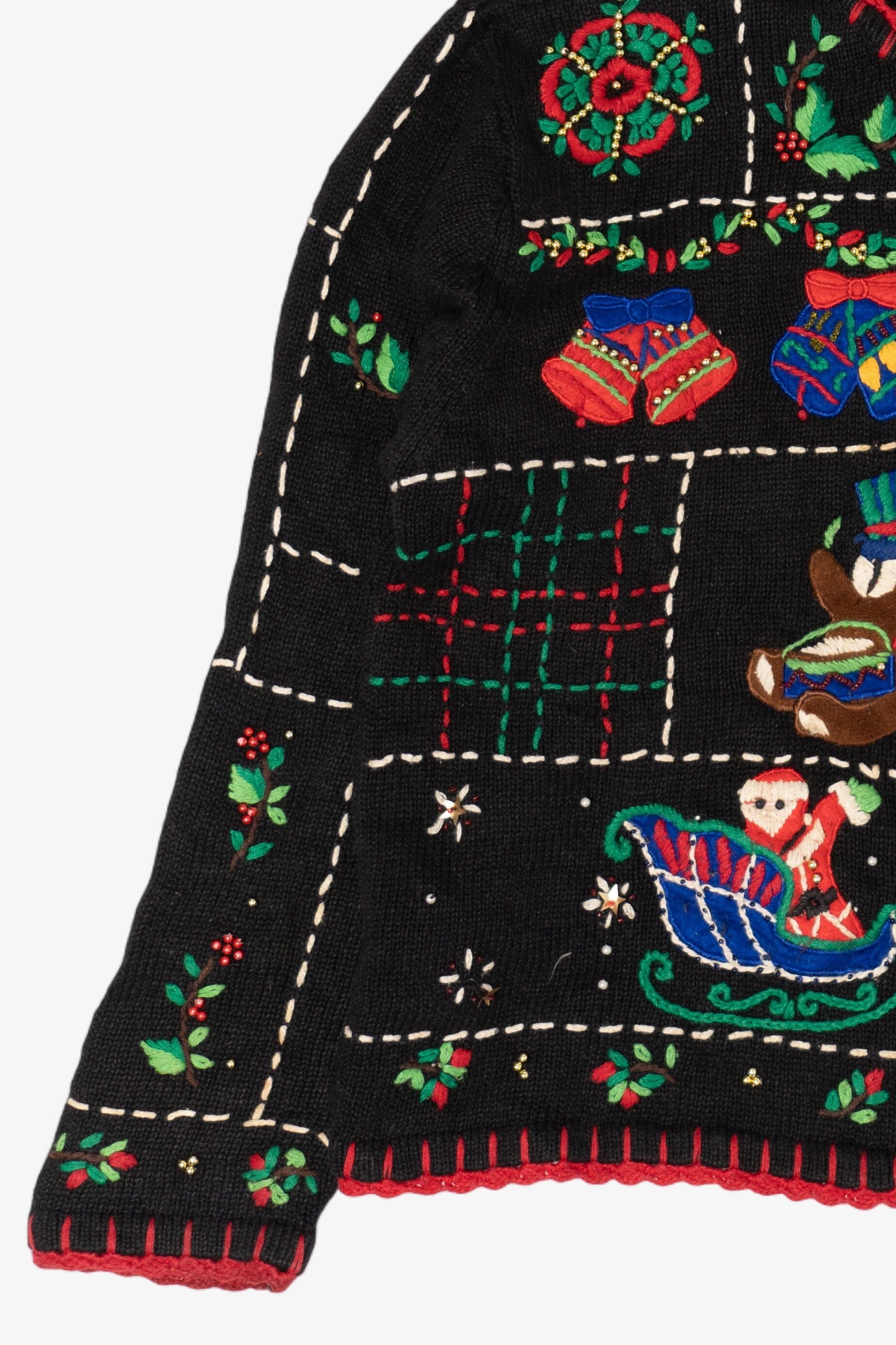 Vintage Designers Originals Studio Ugly Christmas Cardigan (2000s)