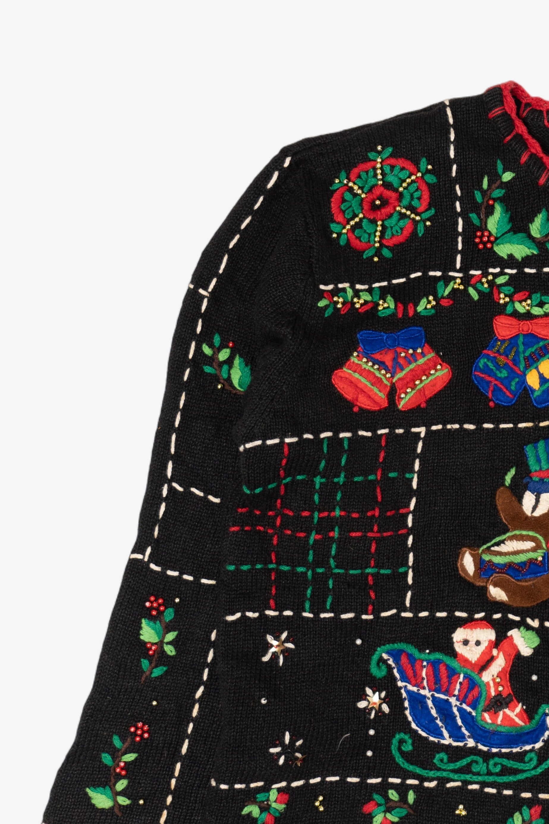 Vintage Designers Originals Studio Ugly Christmas Cardigan (2000s)