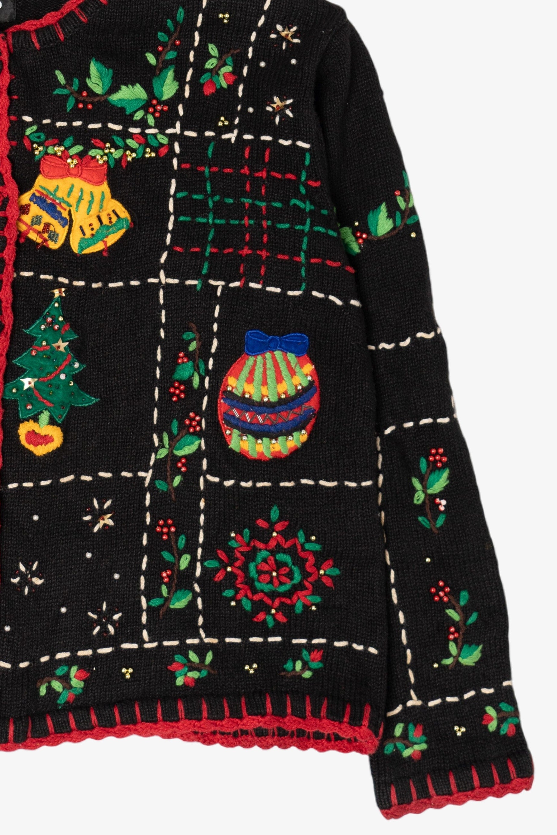 Vintage Designers Originals Studio Ugly Christmas Cardigan (2000s)