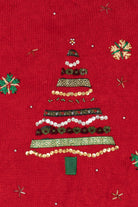 Vintage Studio Joy Trees Ugly Christmas Cardigan (2000s)