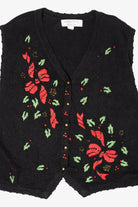 Vintage Arriviste Ugly Christmas Vest (2000s)