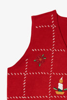 Vintage Croft & Barrow Squares Ugly Christmas Vest (2000s)
