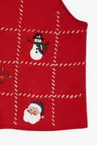 Vintage Croft & Barrow Squares Ugly Christmas Vest (2000s)