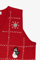 Vintage Croft & Barrow Squares Ugly Christmas Vest (2000s)