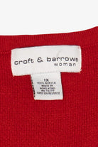 Vintage Croft & Barrow Squares Ugly Christmas Vest (2000s)