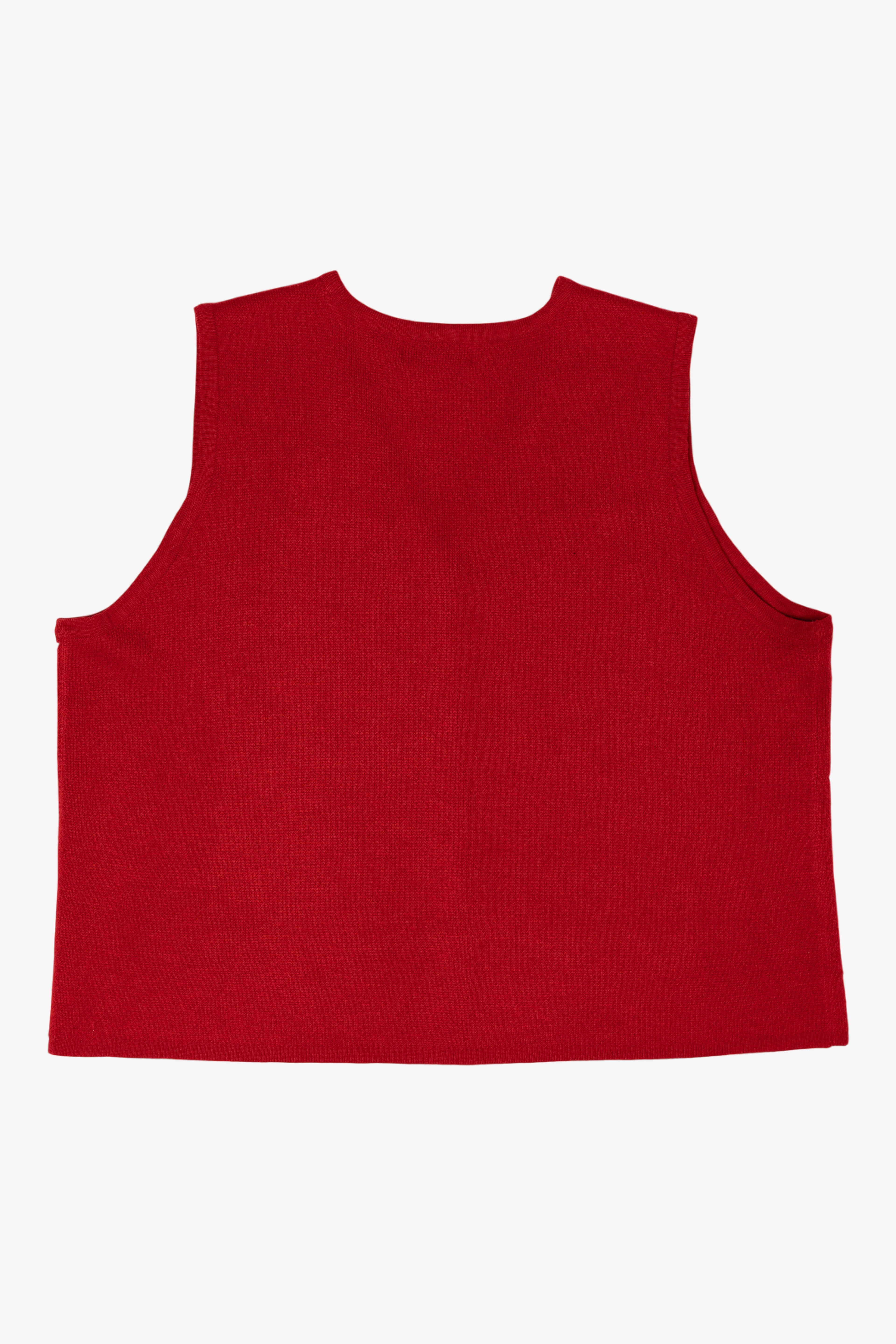 Vintage Croft & Barrow Squares Ugly Christmas Vest (2000s)