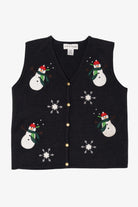 Vintage Croft & Barrow Snowmen Ugly Christmas Vest (2000s)
