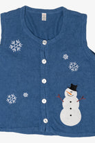 Vintage Holiday Faire Snowmen Ugly Christmas Sweater (2000s)