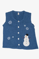 Vintage Holiday Faire Snowmen Ugly Christmas Sweater (2000s)