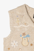 Vintage Erika Snowmen Ugly Christmas Vest (2000s)