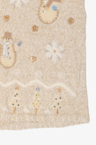 Vintage Erika Snowmen Ugly Christmas Vest (2000s)