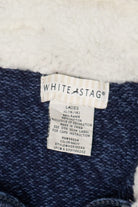 Vintage White Stag Snowmen Ugly Christmas Vest (2000s)