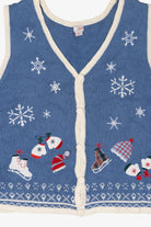 Vintage Winter Clothes Ugly Christmas Vest (2000s)