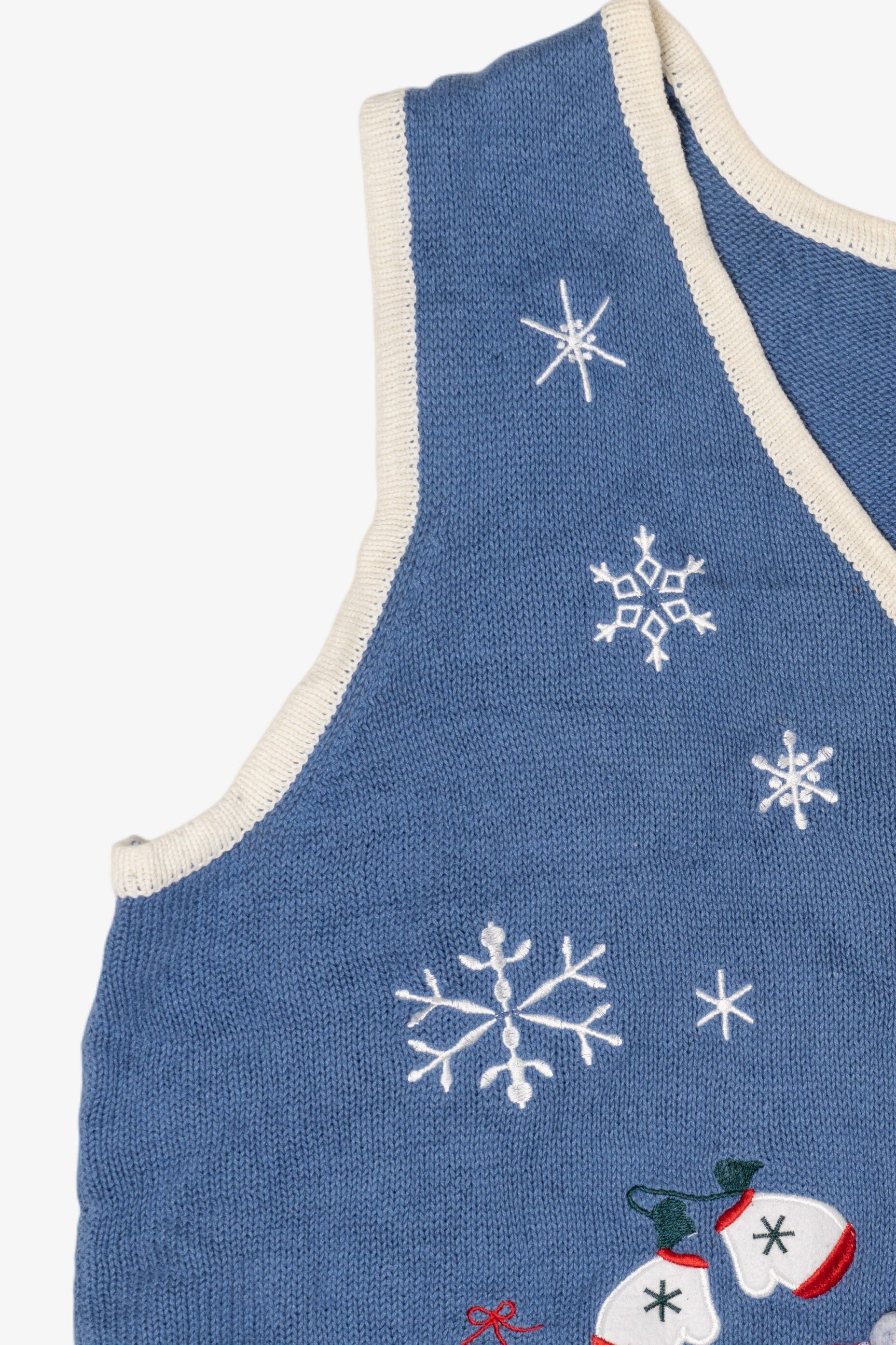 Vintage Winter Clothes Ugly Christmas Vest (2000s)